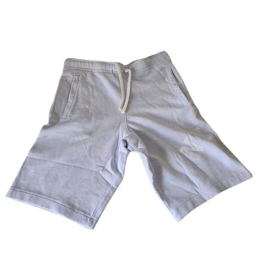 Nike Standard Fit At knee Length Men's Short Pants Blue Run Size L